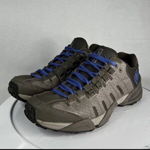 Columbia Master of Faster Brown Grey Trail Hiking Shoes Women Size 8.5 (narrow)